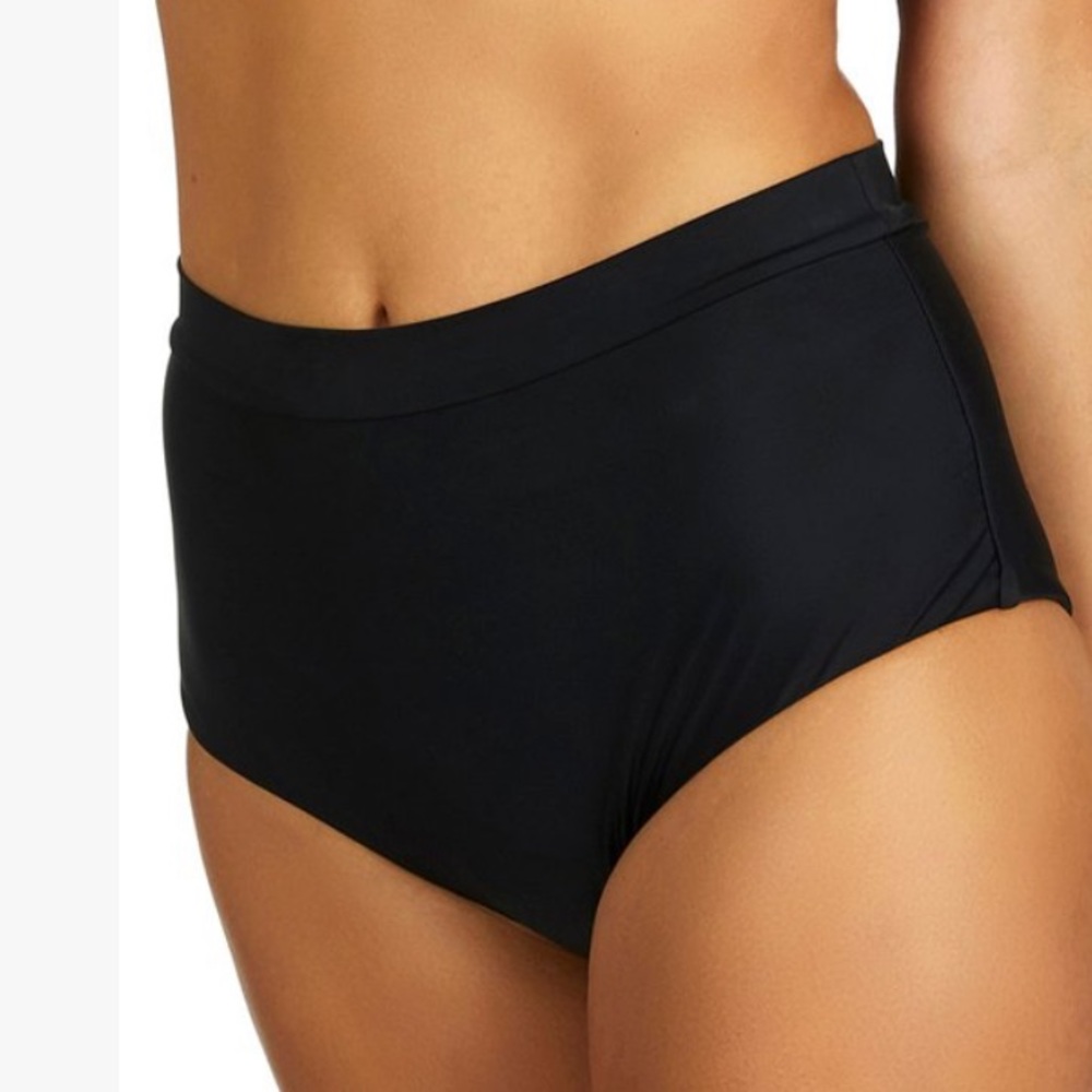 High waisted swim bottom